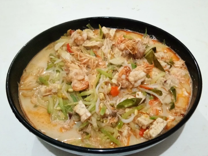 Langkah Mudah untuk Membuat Resep Tumis santan labu siam udang tempe cambah yang Lezat Anti Ribet, Bisa Manjain Lidah