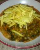 Guisantes al curry (vegetariano)