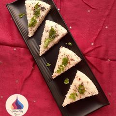 A picture of Fasting Dhokla.