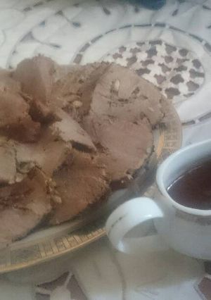 صورة لوصفة لحمه بارده