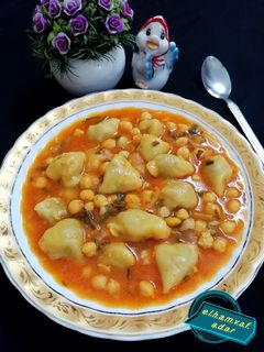 عکسی از دستور آش گوشواره الهام پز