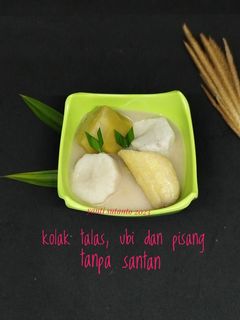 Foto resep Kolak Talas, Ubi dan Pisang Tanpa Santan