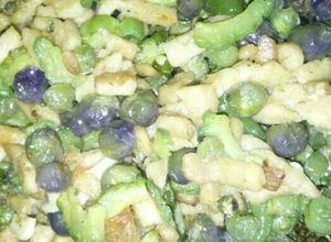 Foto resep Leuncak pare cabai hijau