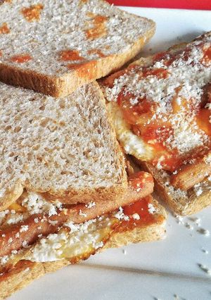 Foto resep Sandwich Egg Sosis