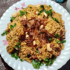 A picture of SPICY CHICKEN RICE (a perfect one pot wonder for birthday feast)...