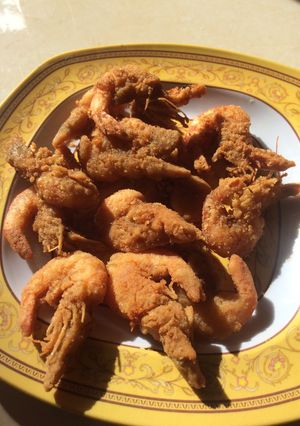 Foto resep Udang Crispy tipis tipis