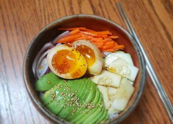 How to Prepare Appetizing Mayak vegetable rice bowl