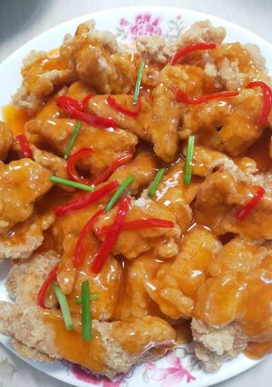 Foto resep Ayam asam manis