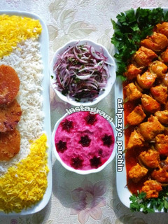 عکسی از دستور کباب حسینی مرغ 🌸