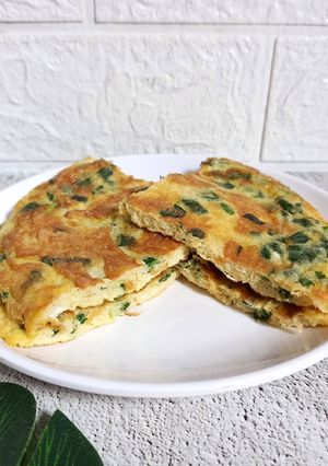 Foto resep Telur Dadar Daun Bawang