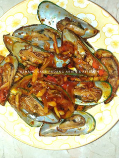 Foto resep Kerang saus padang