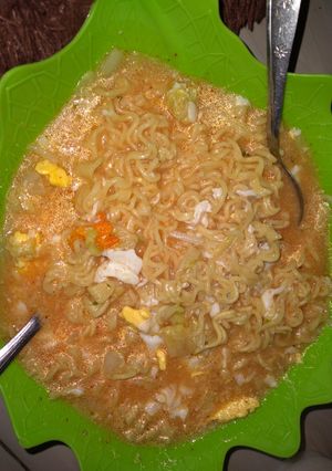 Foto resep Mie nyemek indomie soto