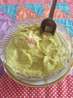 Una foto de Salsa de aguacate