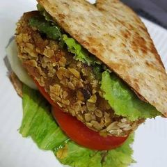 A picture of Oats tikki.