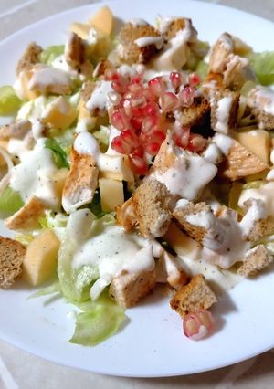 Una foto de Falsa ensalada César