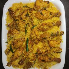 A picture of Chicken Tikka Biryani.