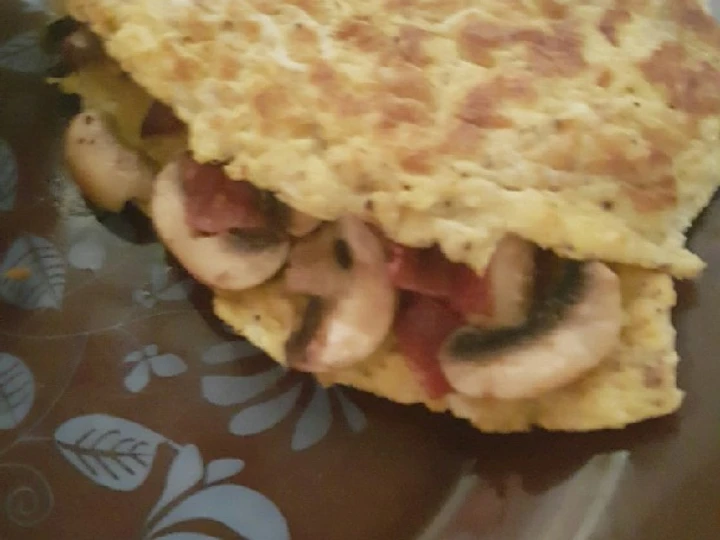 Easy Steps to Make Recipes Eggs with mushroom the Delicious Tasty.