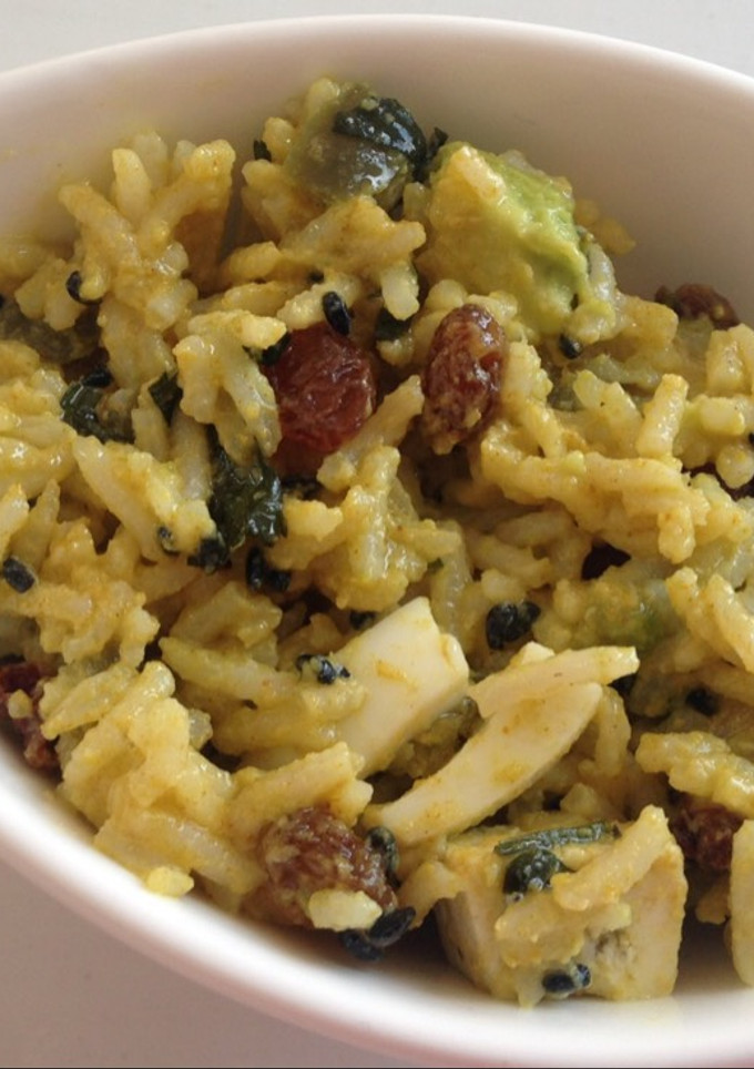 Una foto de Ensalada fría de arroz