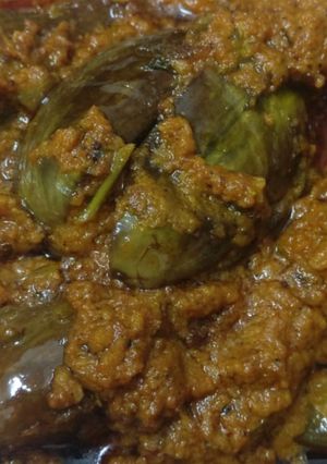 A picture of Masala bharay baingan.