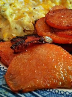 A picture of Caramelized Sweet Potatoes & Onions.