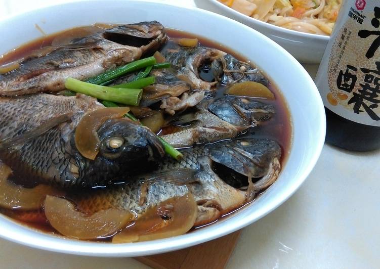 【源釀醬油】醬燒醃黃瓜吳郭魚