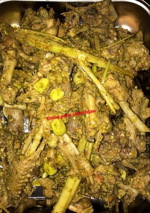 Foto resep Entok petai cabai hijau