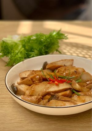 滷杏鮑菇-家的日常 的食譜成品照片