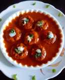 Super tasty lauki veg tikki with tomato onion gravy
