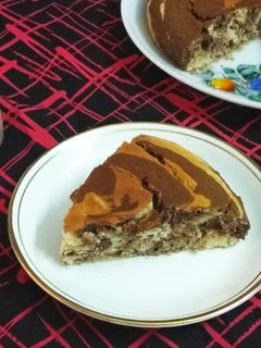 A picture of Zebra Cake.