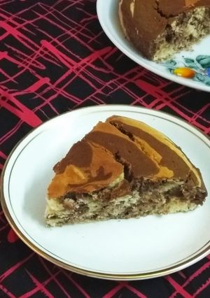 A picture of Zebra Cake.