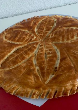 Une photo de Galette des rois à la frangipane
