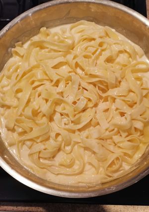 Una foto de Fetuccini Alfredo