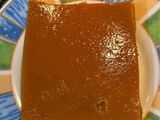 Flan de dulce de leche con base de pionono y dulce de leche/ cream caramel
