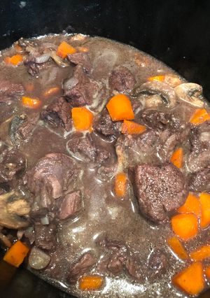 A picture of Boeuf Bourguignon.