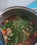 Canh súp thịt xay