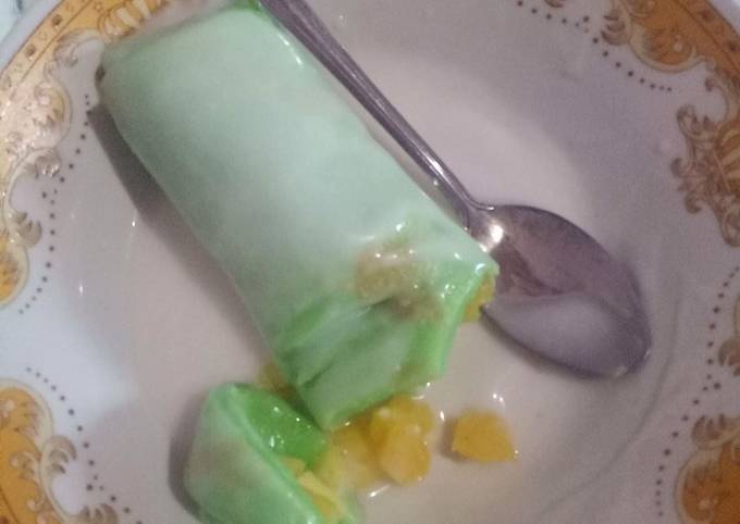 Ternyata begini lho! Cara gampang membuat Dadar gulung nangka yang spesial