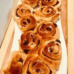 A picture of Cinnamon rolls.