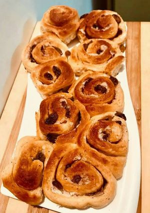 A picture of Cinnamon rolls.