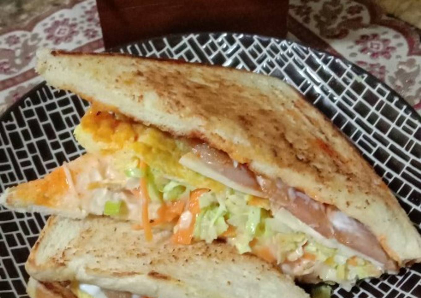 Sandwich Ala Korea 🥪🥚🎑