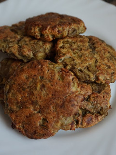 Una foto de Hamburguesas vegetales de berenjenas