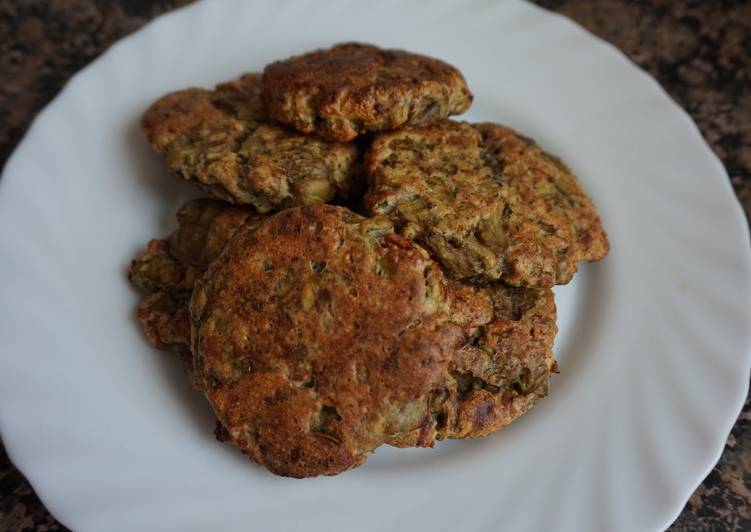 Hamburguesas vegetales de berenjenas