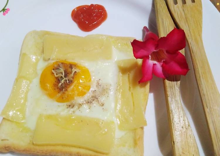 Roti Panggang Telur Keju