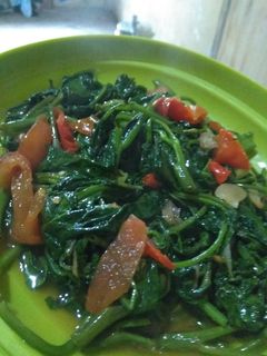 Foto resep Cah kangkung bumbu iris