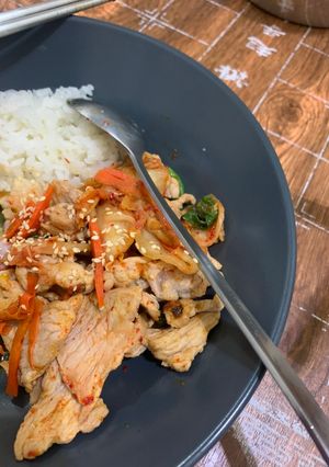 泡菜X豬肉 的食譜成品照片