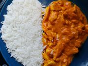 Una foto de arroz al curry