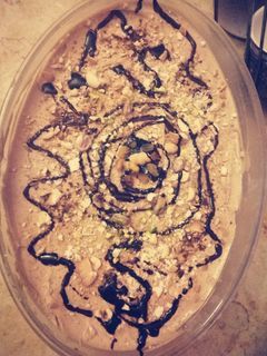 صورة لوصفة كيكة النسكافية الباردة 🧡🖇