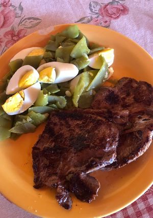 Una foto de Ensalada de chauchas 👌