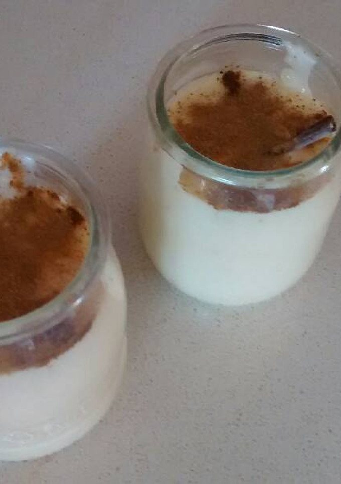 Una foto de Arroz con leche thermomix