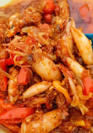 Foto resep Sambal Cumi Asin Simpel