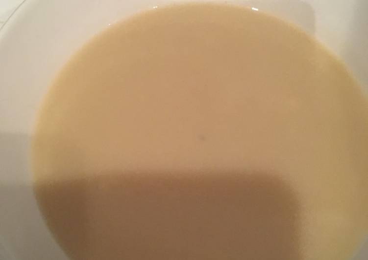 Crema de corazón de alcachofa